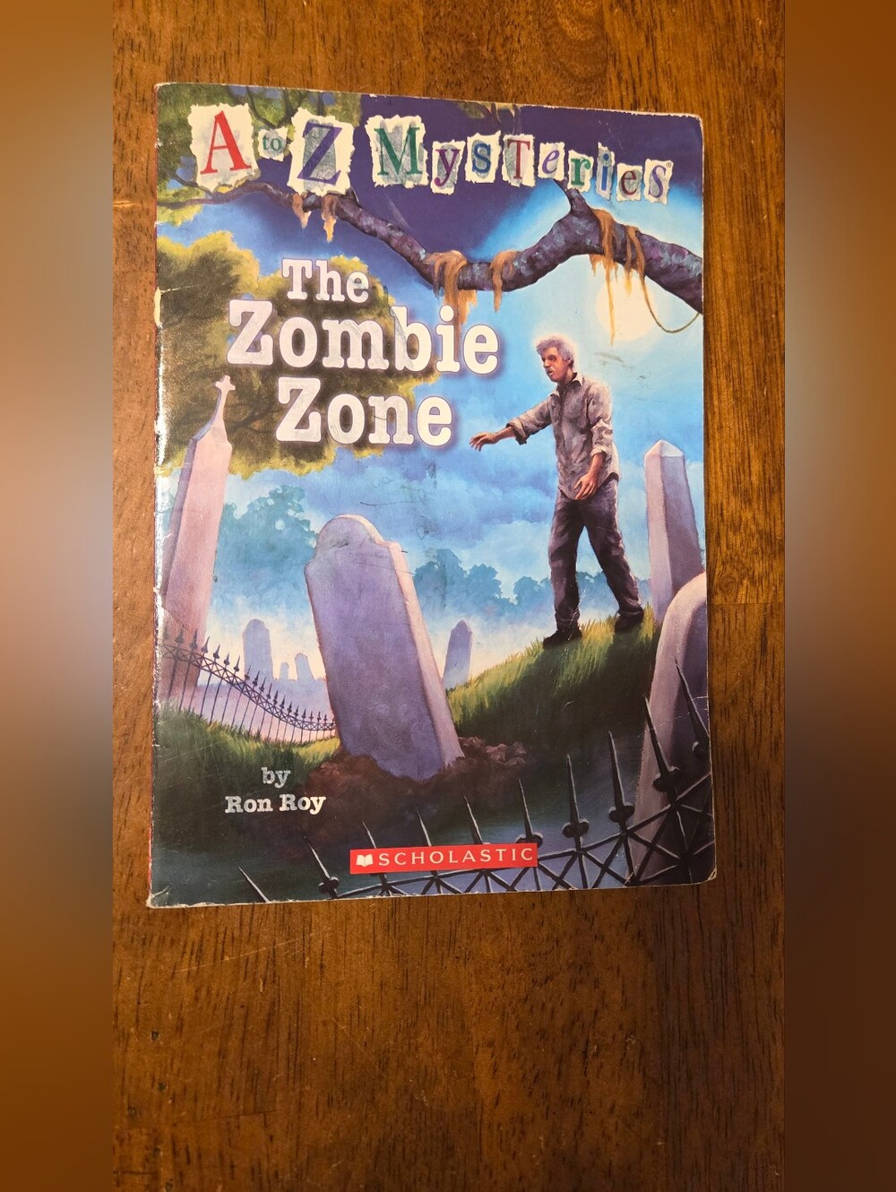 📕5/$10📕 A to Z Mysteries The Zombie Zone Ron Roy Scholastic Paperback Children